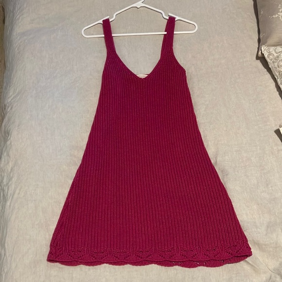 Sezane pink dress NWOT made with organic cotton - Picture 2 of 4